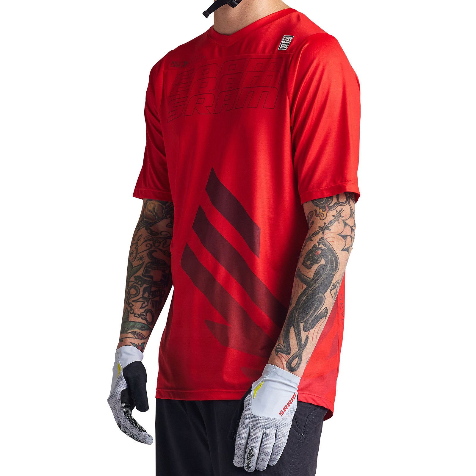 Skyline SS Jersey SRAM Eagle One Fiery Red - Image 6