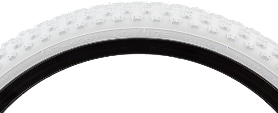 Kenda K50 Tire - 20 x 1.75 Clincher Wire White