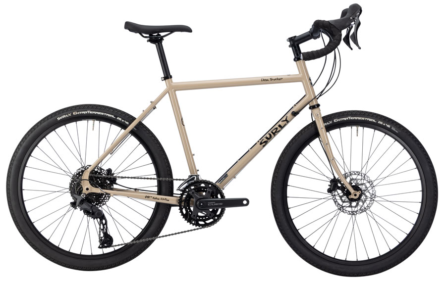 Surly Disc Trucker Bike - 26" Steel Grandpa's Khakis 42cm