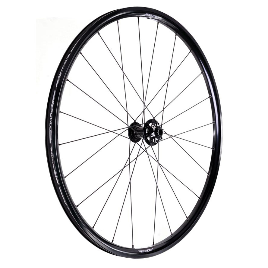 Halo White Line Disc Front 700c Wheel28h Black
