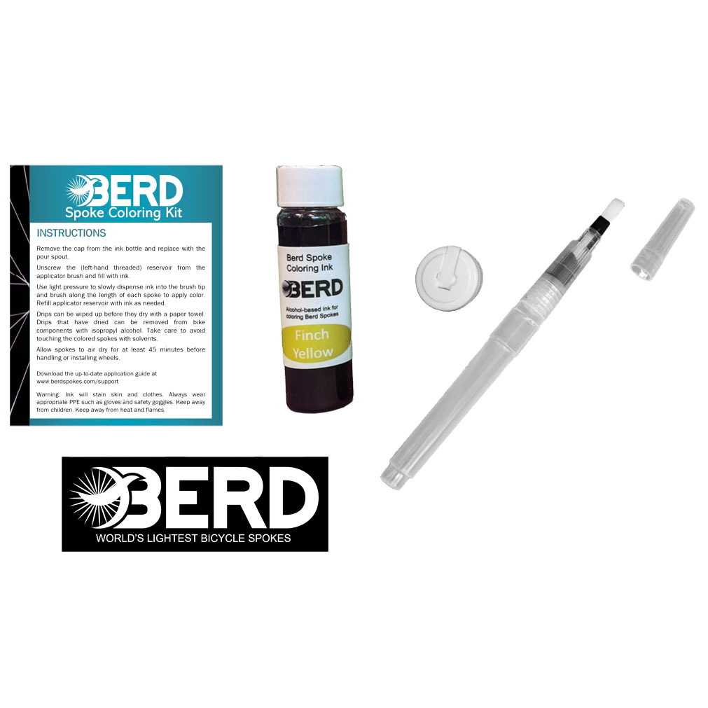 Berd Spoke Coloring Kit - Finch Yellow