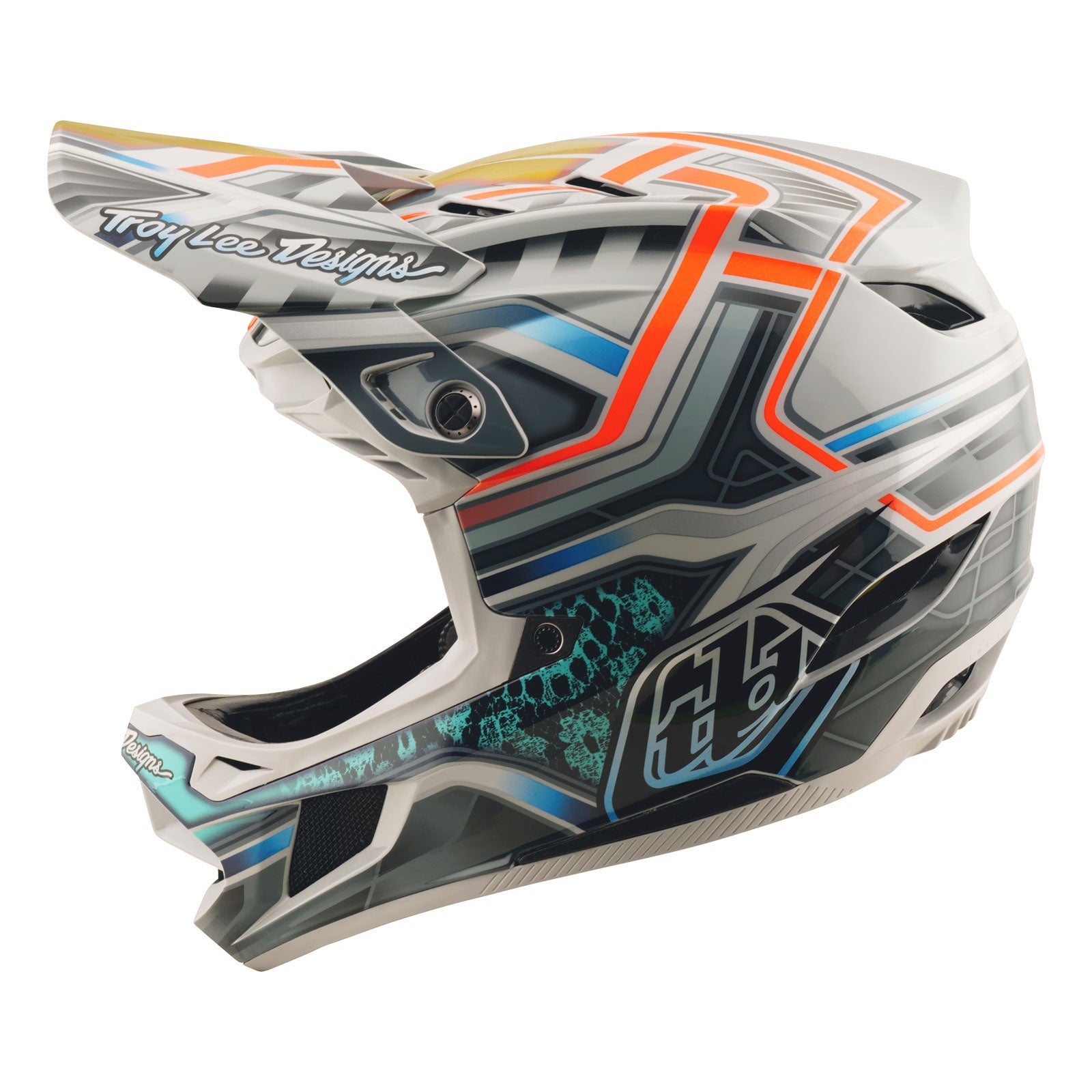 D4 Composite Helmet Lowrider Gray D4 Composite Helmet Lowrider Gray