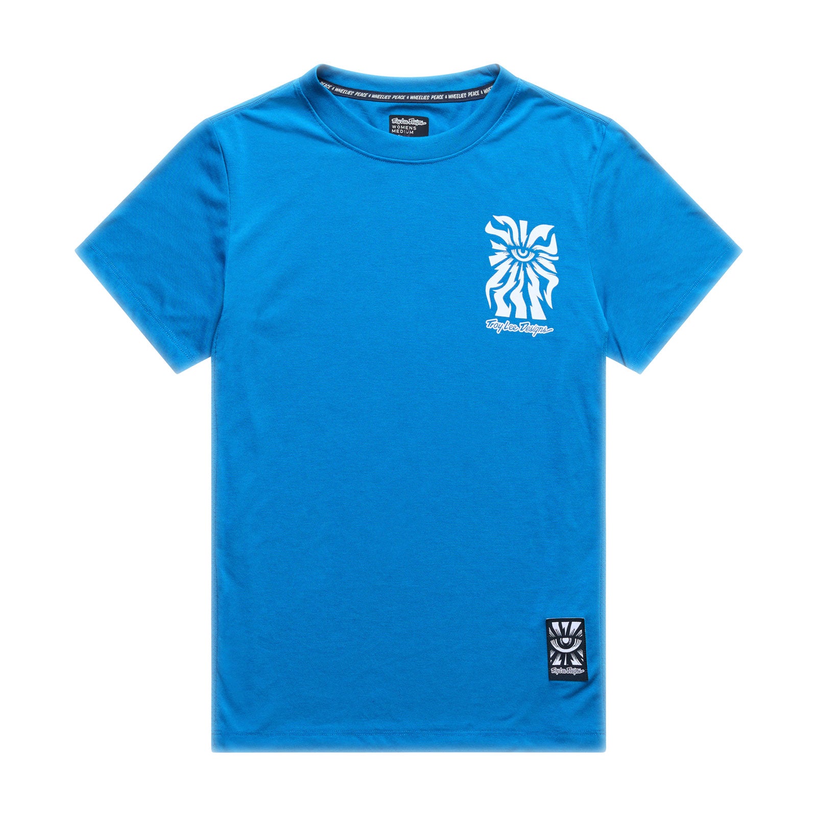 Womens Lilium Ride SS Tee One Eye Aero Blue Womens Lilium Ride SS Tee One Eye Aero Blue