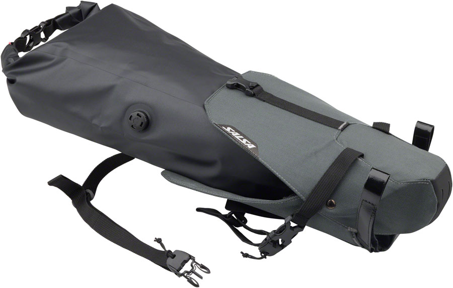 Salsa EXP Series Saguaro Seat Bag - Gray - Image 3