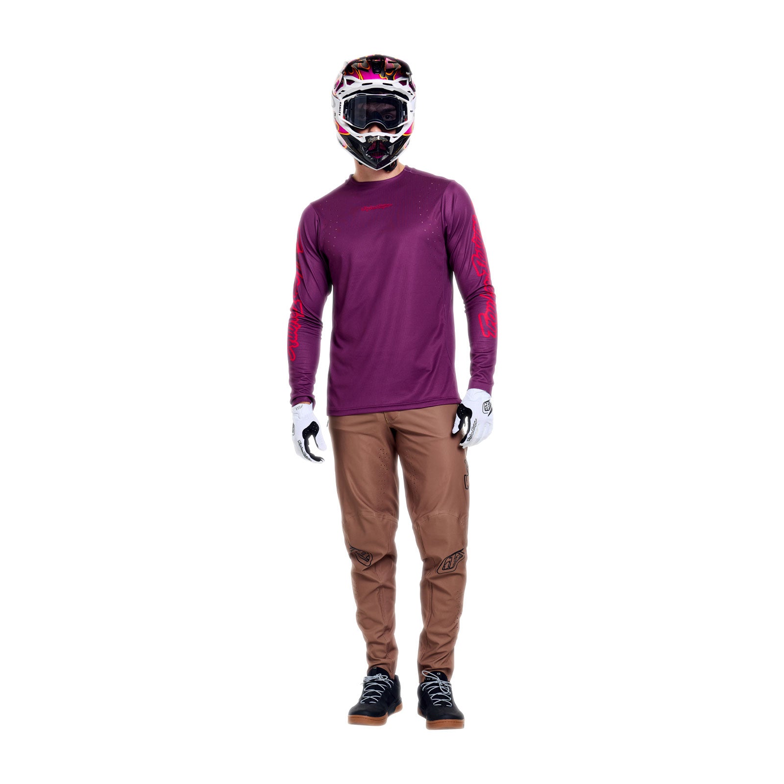 Sprint Pro LS Jersey Mono Sangria - Image 12