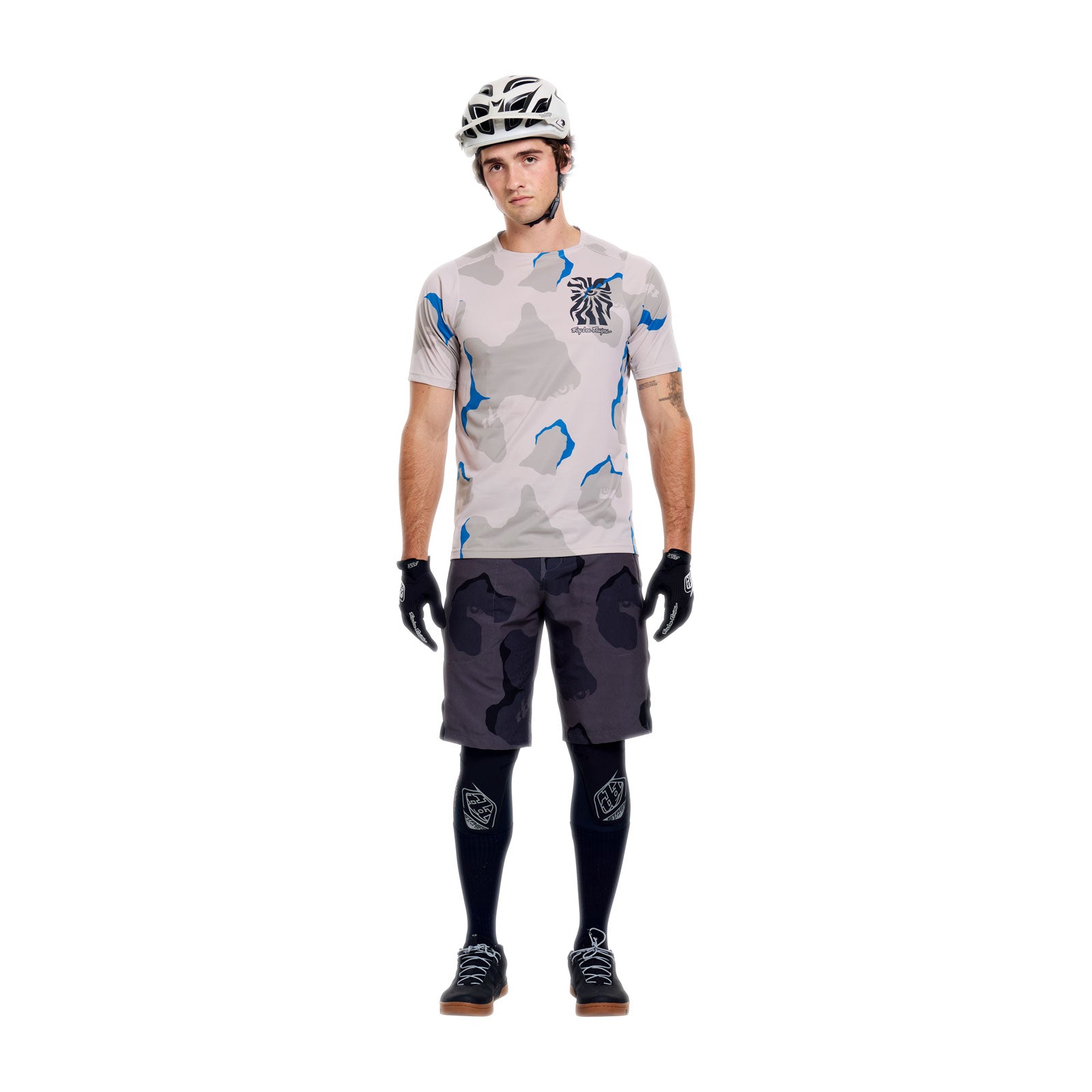 Skyline Pro SS Jersey Flow Camo Pumice - Image 8