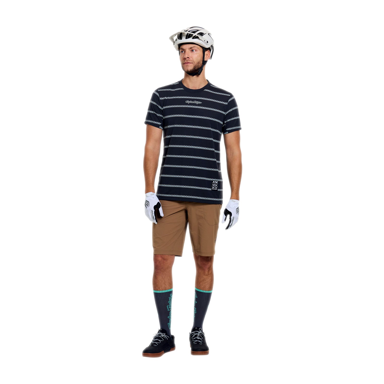 Skyline Ride SS Tee Checked Out Carbon - Image 8