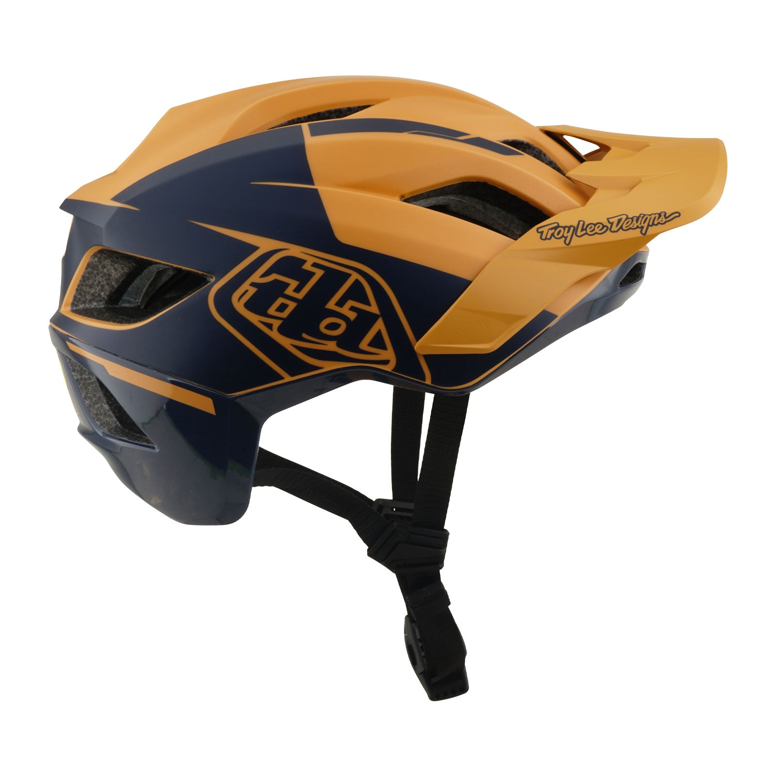 Flowline SE Helmet Hydro Mustard / Black Iris - Image 6