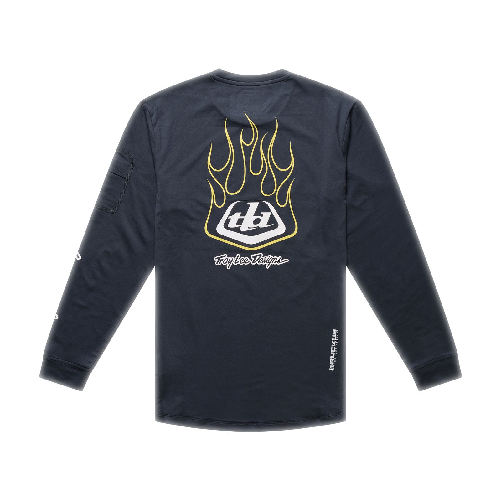 Youth Ruckus Ride LS Tee Pressed Carbon - Image 2