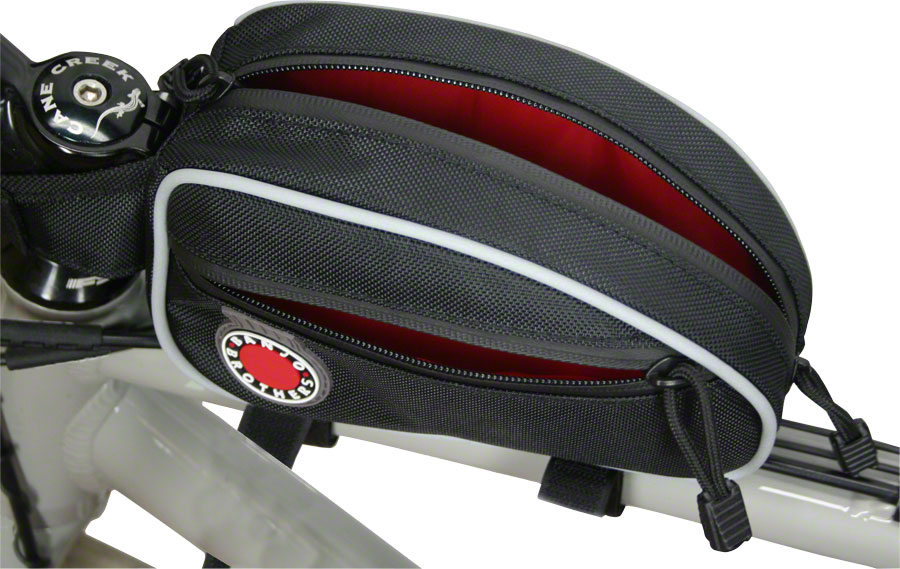 Banjo Brothers Top Tube Bag: Black - Image 2