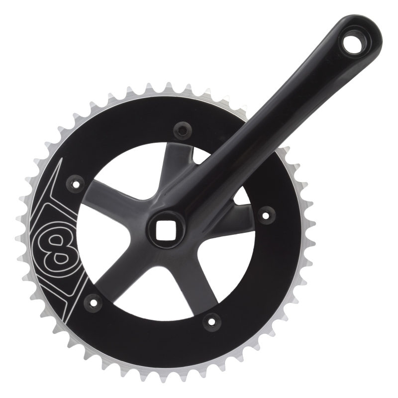 Origin8 Urban SS 165x46 SQR JIS crankset Black