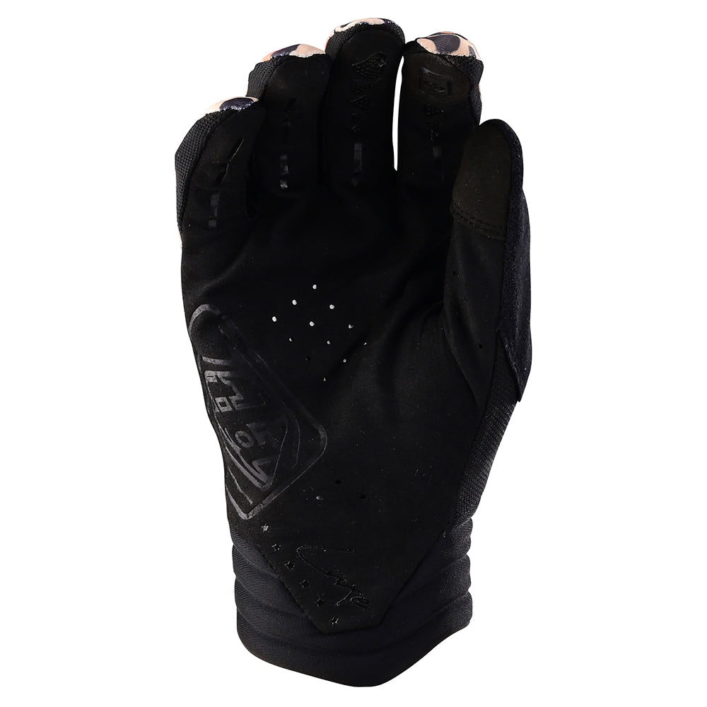 Womens Luxe Glove Leopard Bronze - Image 2