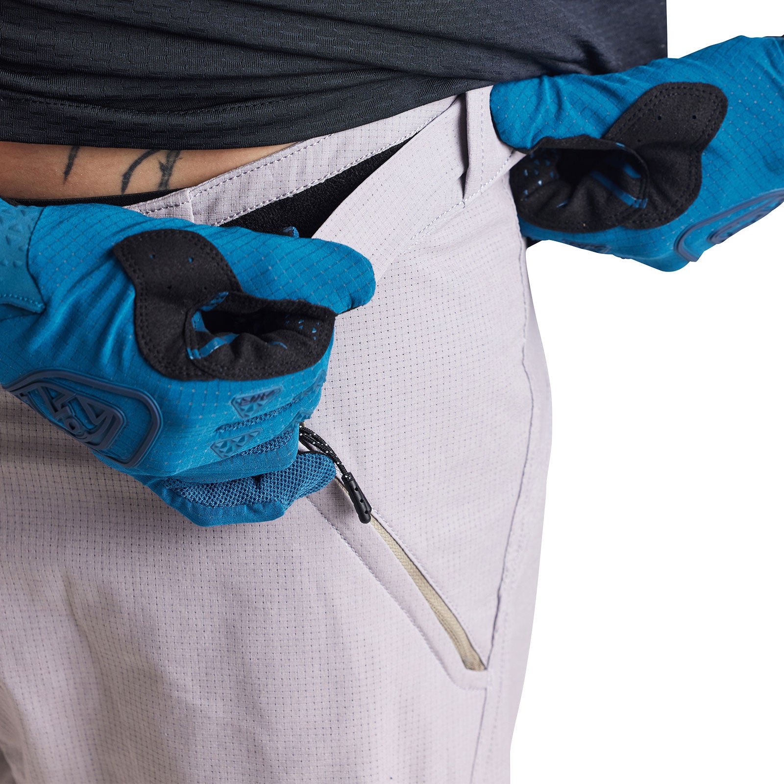 Skyline Air Short W/Liner Mono Charcoal - Image 3