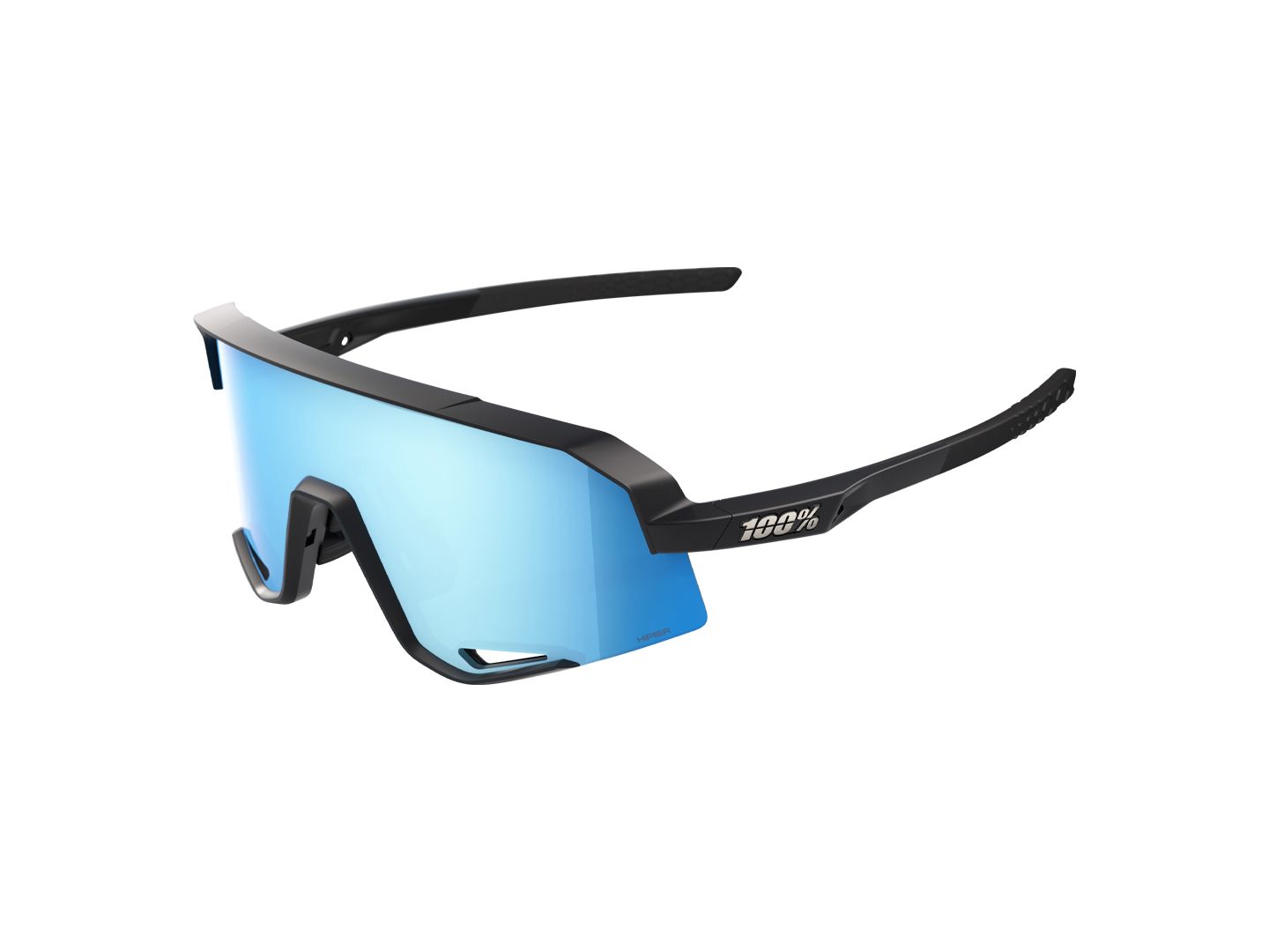 100% Slendale Hiper Black/Blue Eyewear