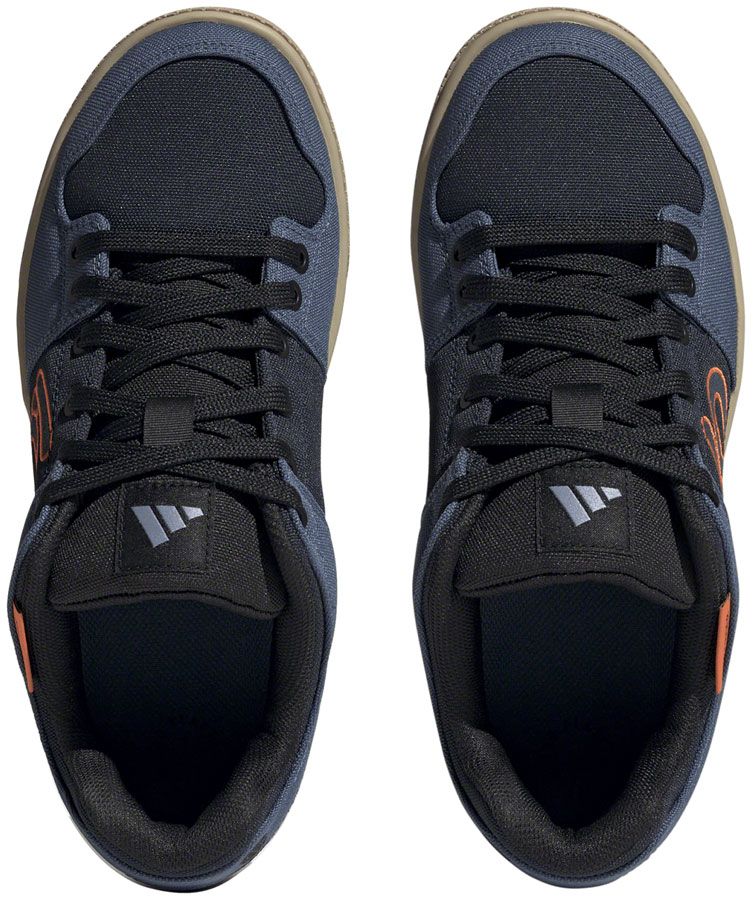 Five Ten Freerider Canvas Flat Shoes - Men's, Core Legend Ink/Wonder Steel/Impact Orange - Image 3
