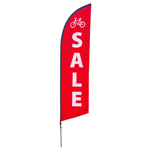OnStore Feather Flag with Flagpole Sale