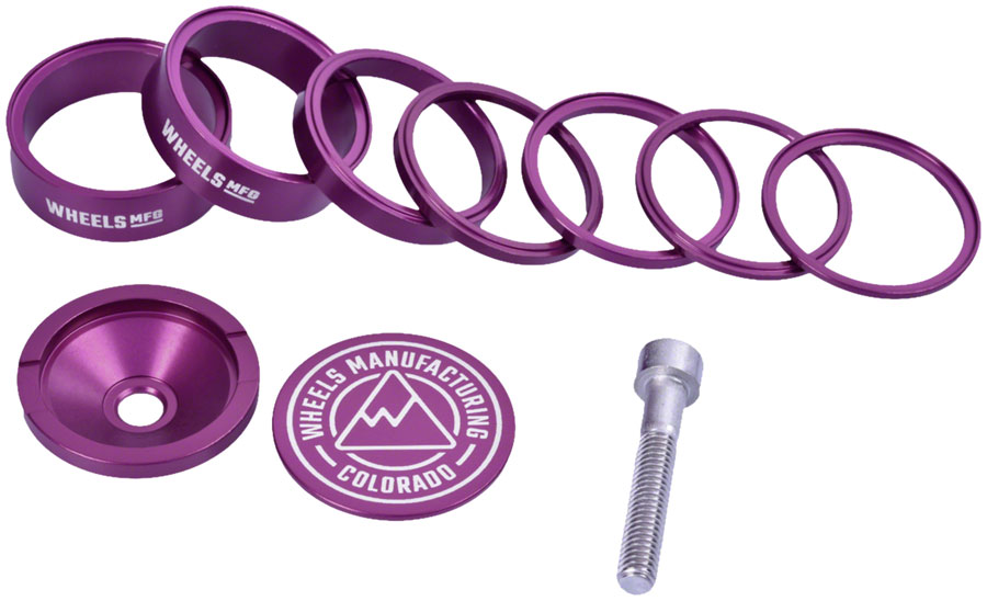 Wheels Manufacturing Pro StackRight Headset Spacer Kit - Image 5