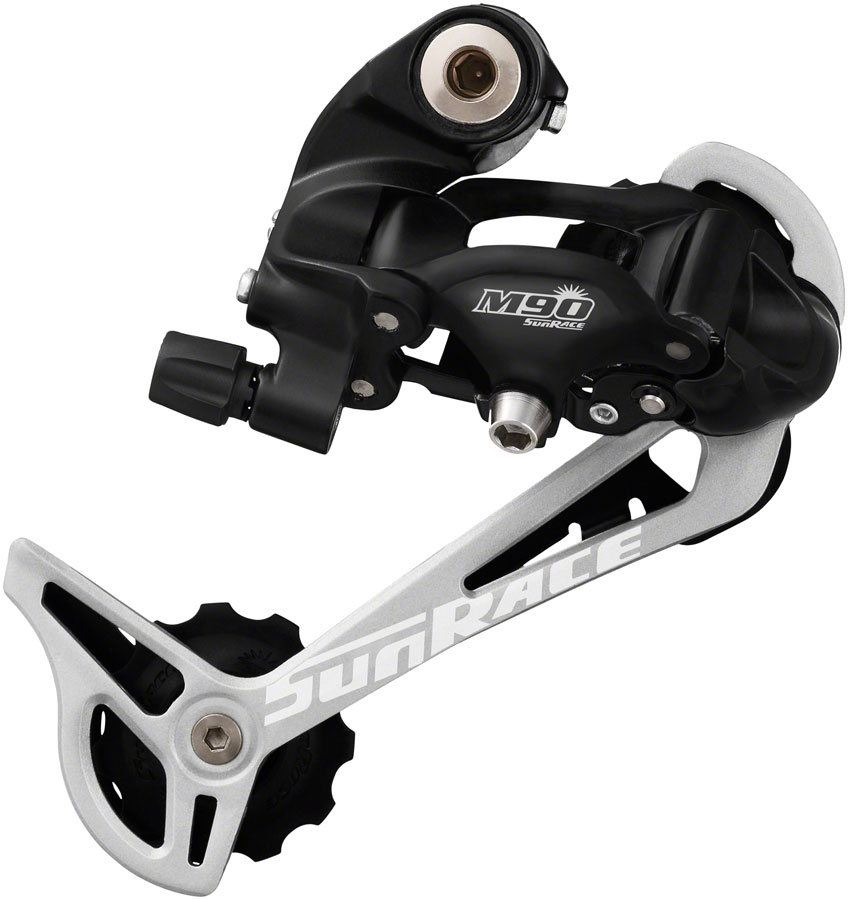SunRace M91 Rear Derailleur - 9-Speed Long Cage Black SunRace M91 Rear Derailleur - 9-Speed Long Cage Black