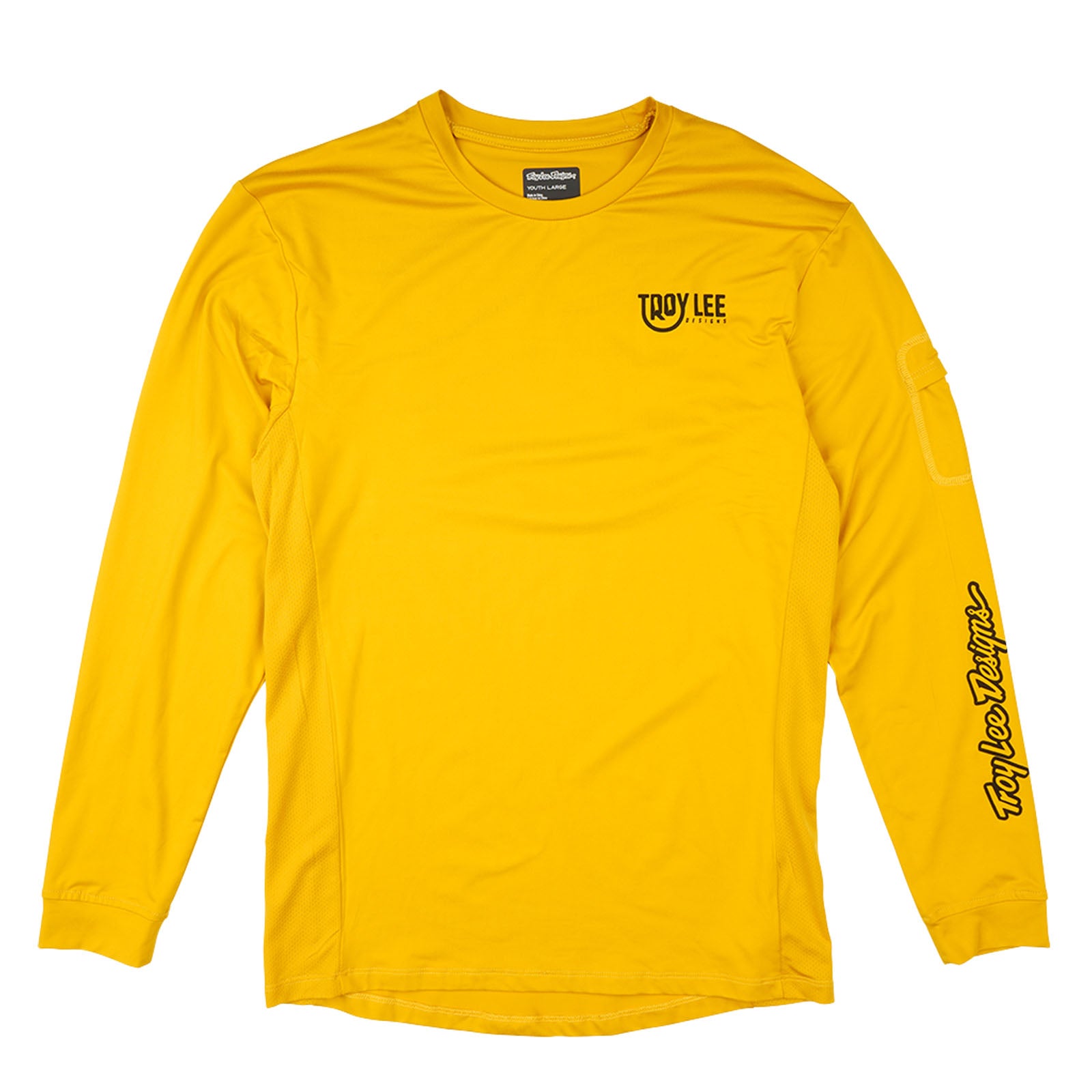 Youth Ruckus Long Sleeve Ride Tee Eyez Safron Youth Ruckus Long Sleeve Ride Tee Eyez Safron