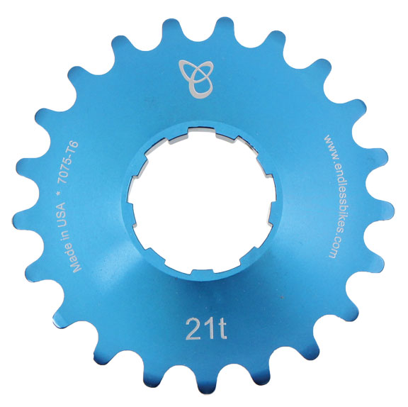Endless Bike Kick Ass Cog 21t - Blue Ano