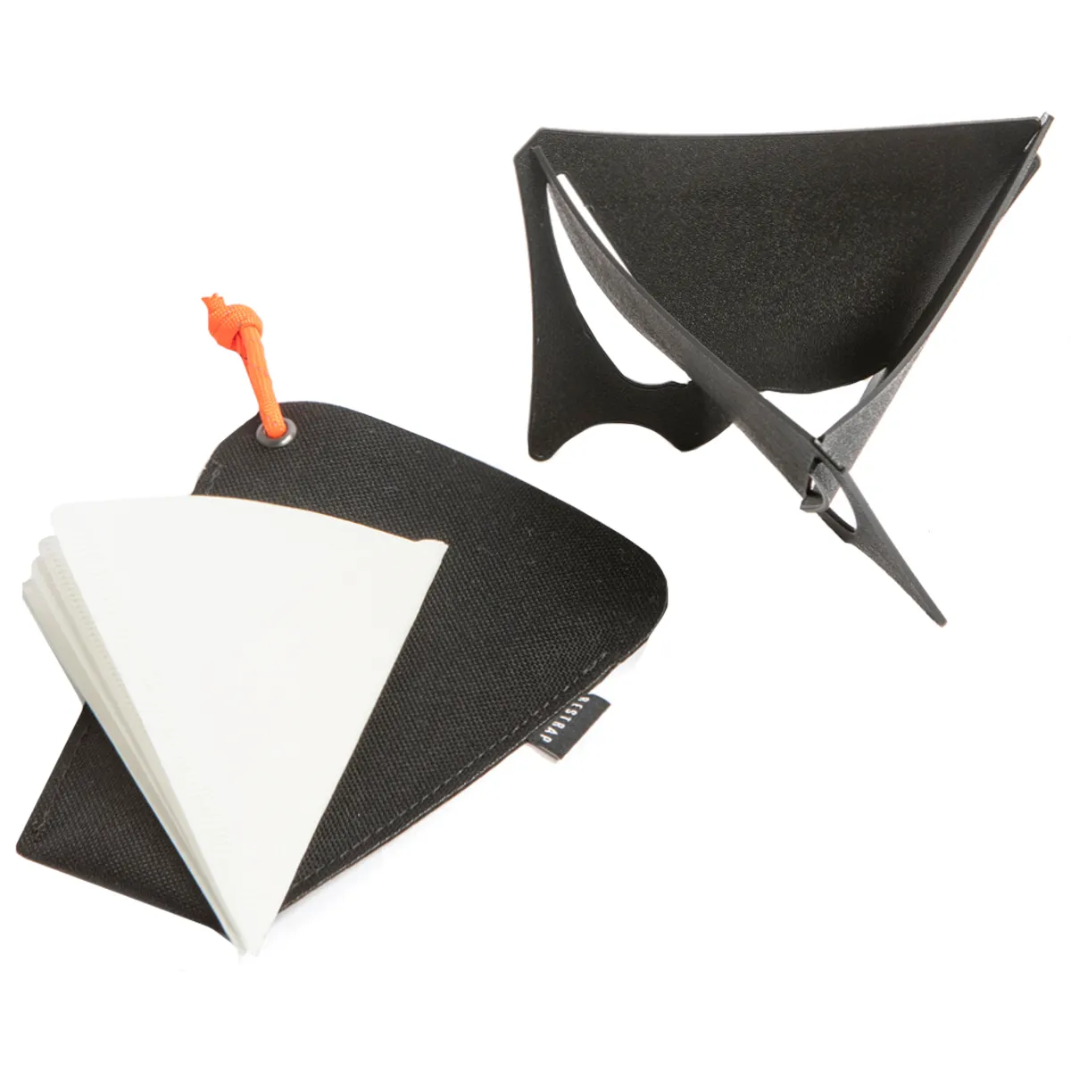 Restrap Coffee Dripper Black Restrap Coffee Dripper Black