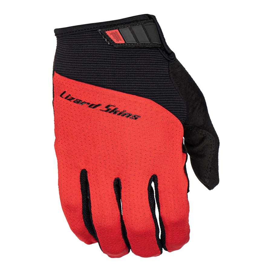 Lizard Skins Monitor Traverse Full Finger Gloves Crimson Red M Pair