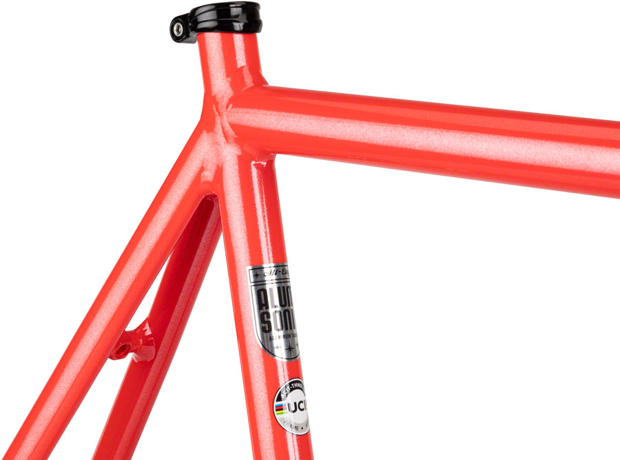 All-City Thunderdome Frameset - 700c, Aluminum, Hot Pink Blink - Image 4