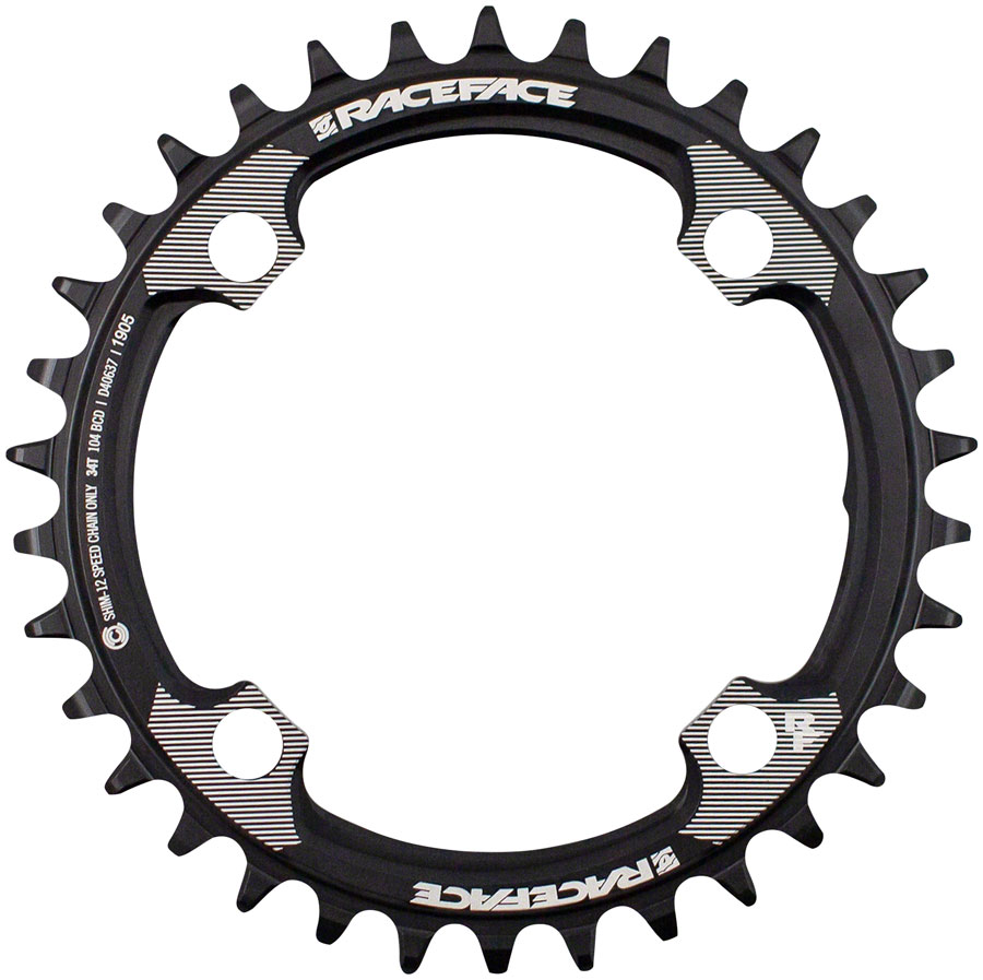 RaceFace 1x 104 BCD Hyperglide+ Chainring variant 2
