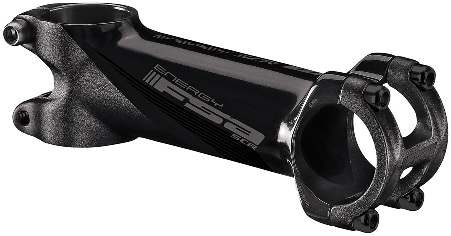 Full Speed Ahead Energy SCR Stem - 130mm 31.8 Clamp -6 1 1/8" Alloy BLK/Gray