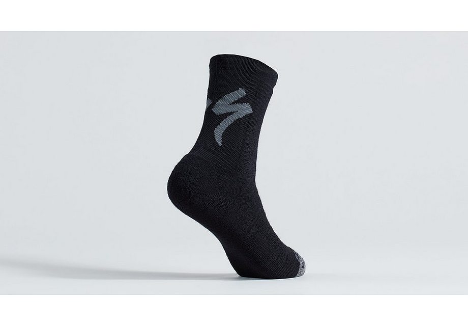 Specialized Merino Deep Winter Tall Logo Sock Black S