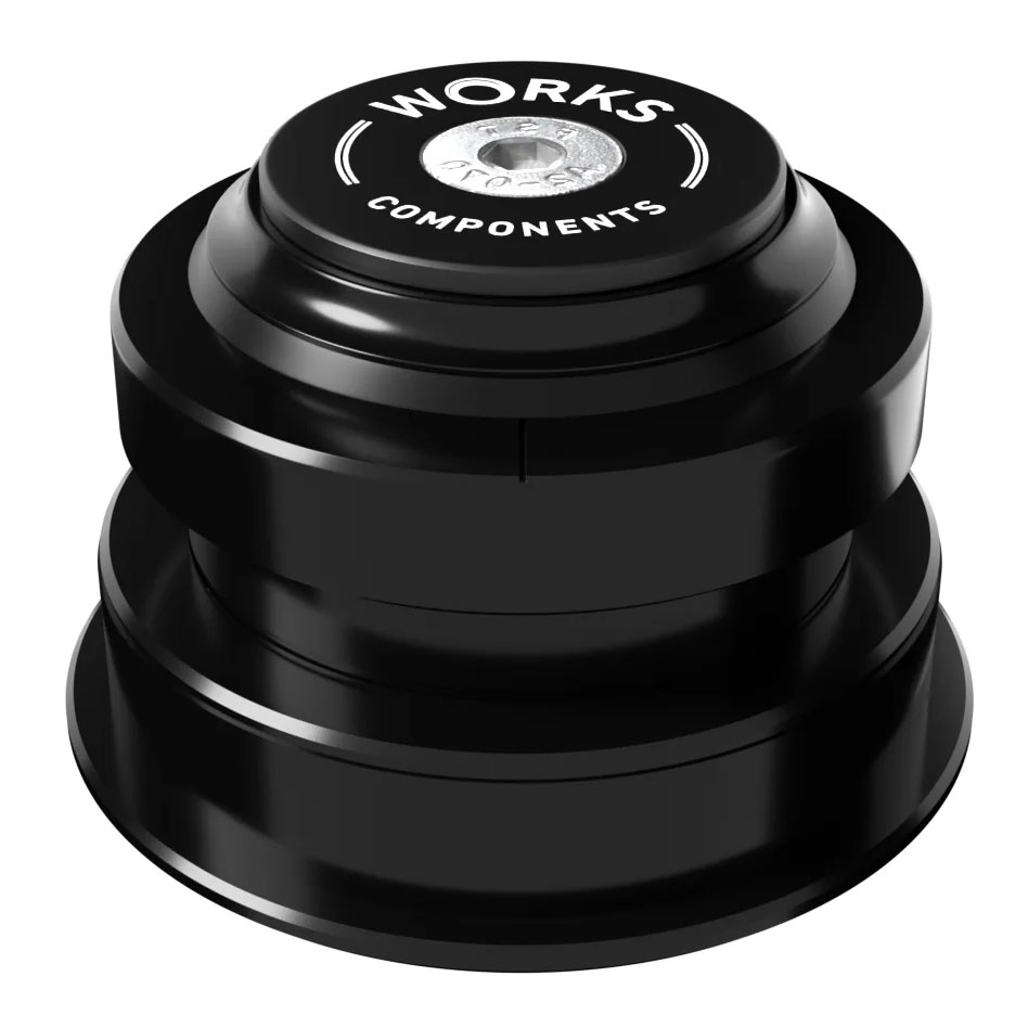 Works Components EC44-ZS56 Angleset Angle Headset - EC44/28.6 | ZS56/40 ZS External Threadless Complete Black variant 2