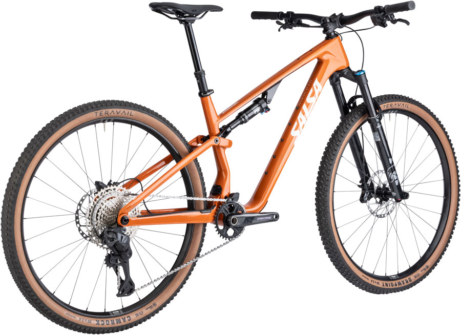Salsa Spearfish C Deore Di2 Bike - 29" Carbon Amber - Image 3
