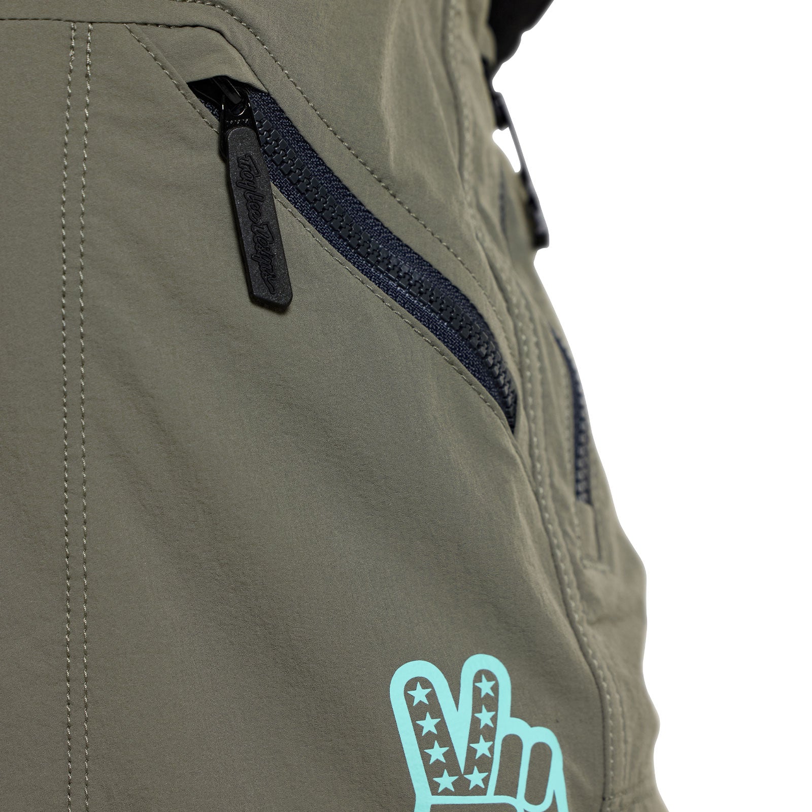 Youth Skyline Trail Short Shell Mono Army - Image 15