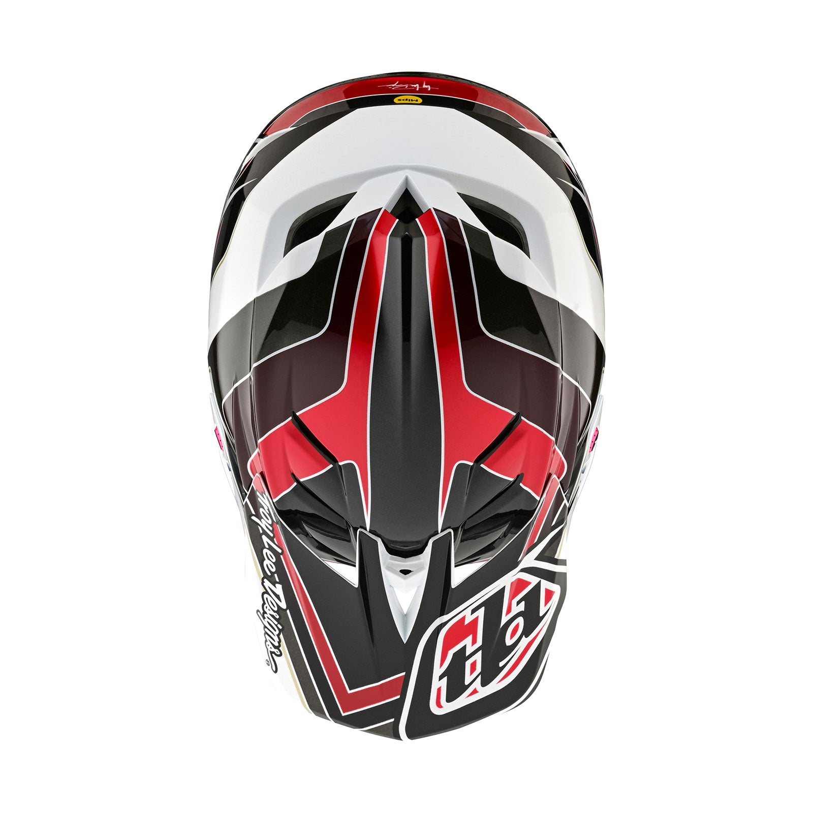 D4 Polyacrylite Helmet Block Charcoal / Red - Image 8