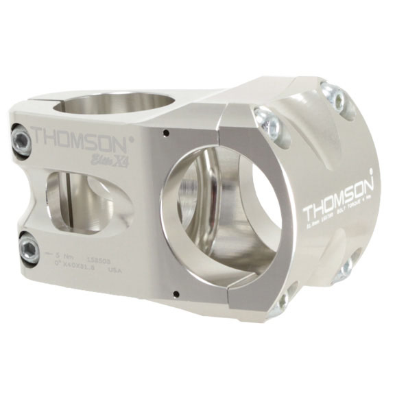 Thomson X4 Mtn Stem (31.8) 0d x 40mm Silver