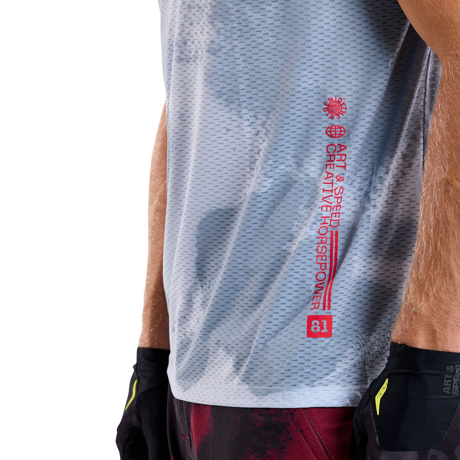 Skyline Air Short Sleeve Jersey Flared Concrete - Image 12