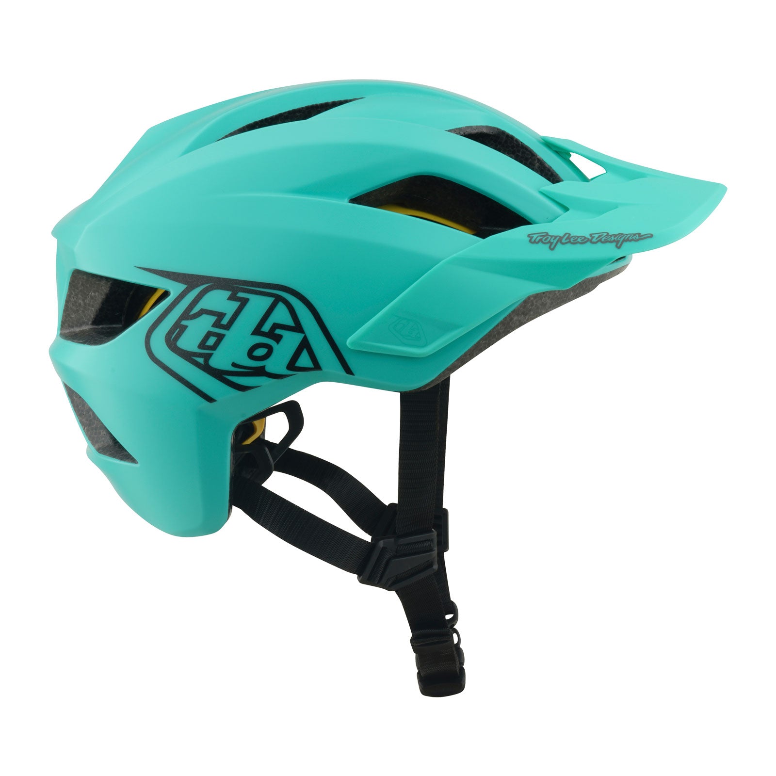 Youth Flowline Helmet Point Charcoal / Real Teal - Image 6