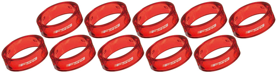 FSA Poly Headset Spacer 1-1/8" x 10mm 10pcs