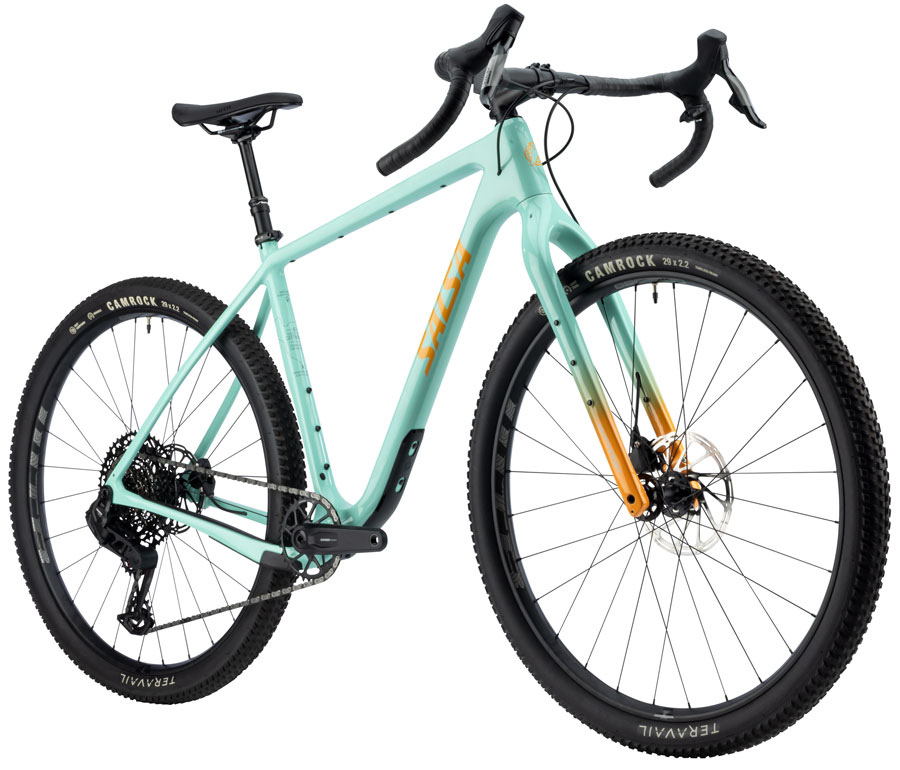 Salsa Cutthroat C Apex S1000 AXS Transmission Bike - 29" Carbon Spearmint Green - Image 2