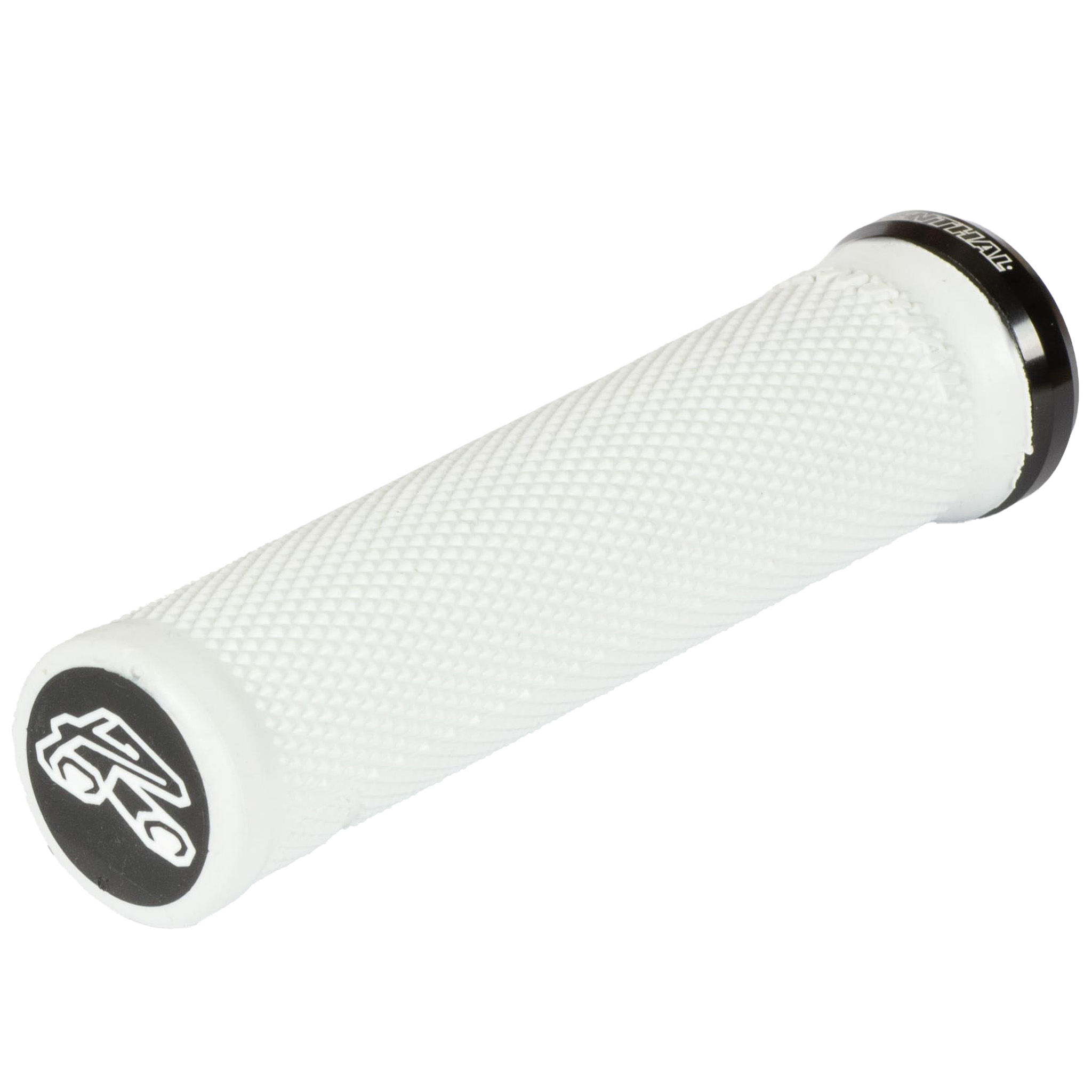 Renthal Single Collar Lock-On Grips Ultrasoft White