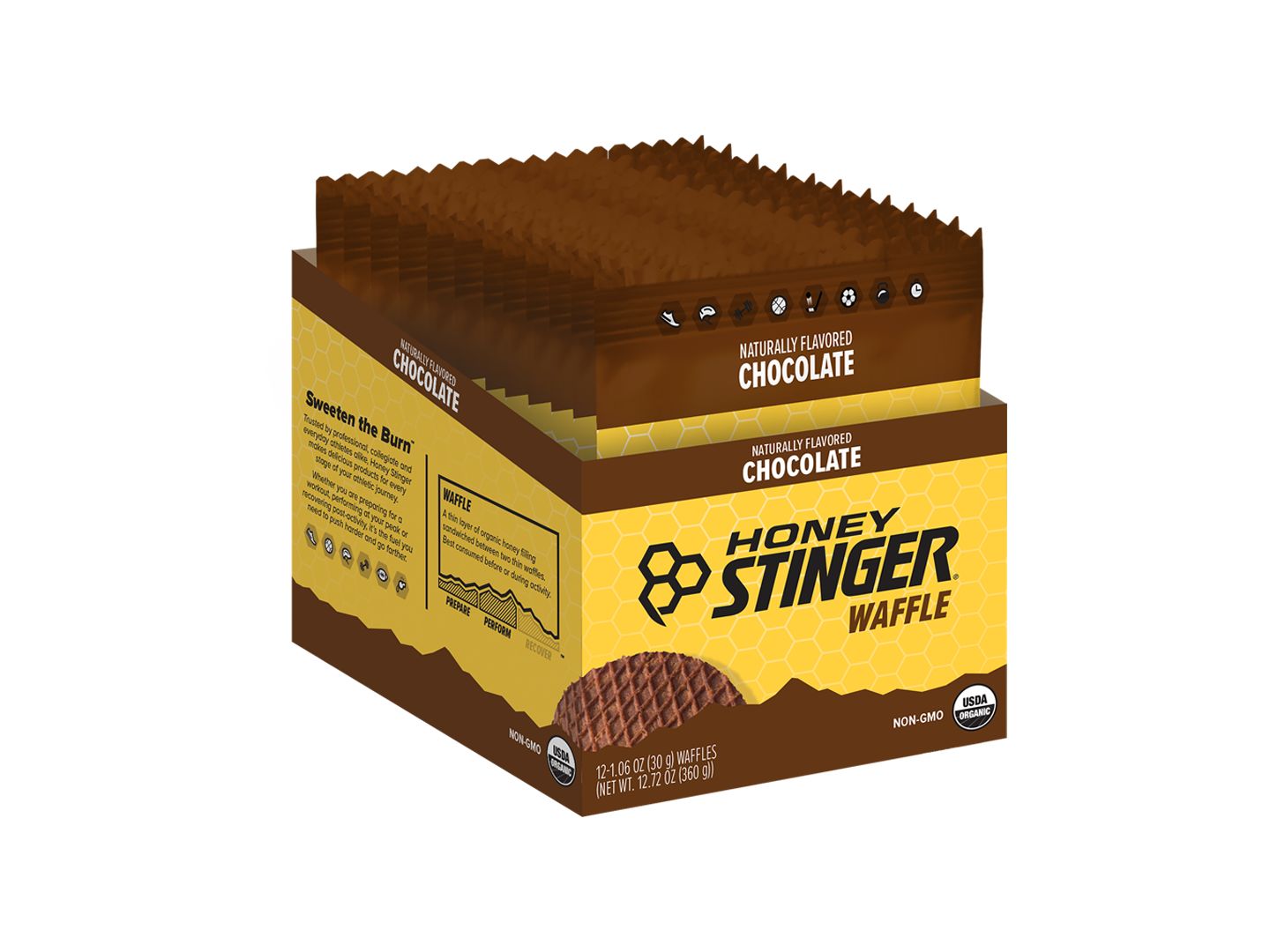 Supplement Honey Stinger Organic Waffle Chocolate 12 Pack