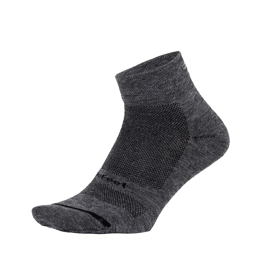 DeFeet Wooleator Pro 1'' Socks Gravel Grey XL Pair
