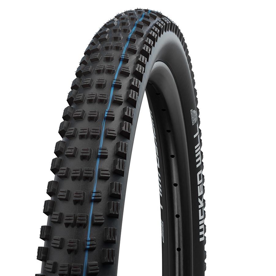 Schwalbe Wicked Will Mountain Tire 27.5"x2.40 Folding Tubeless Ready Addix Twinskin Super Trail TL Easy Black