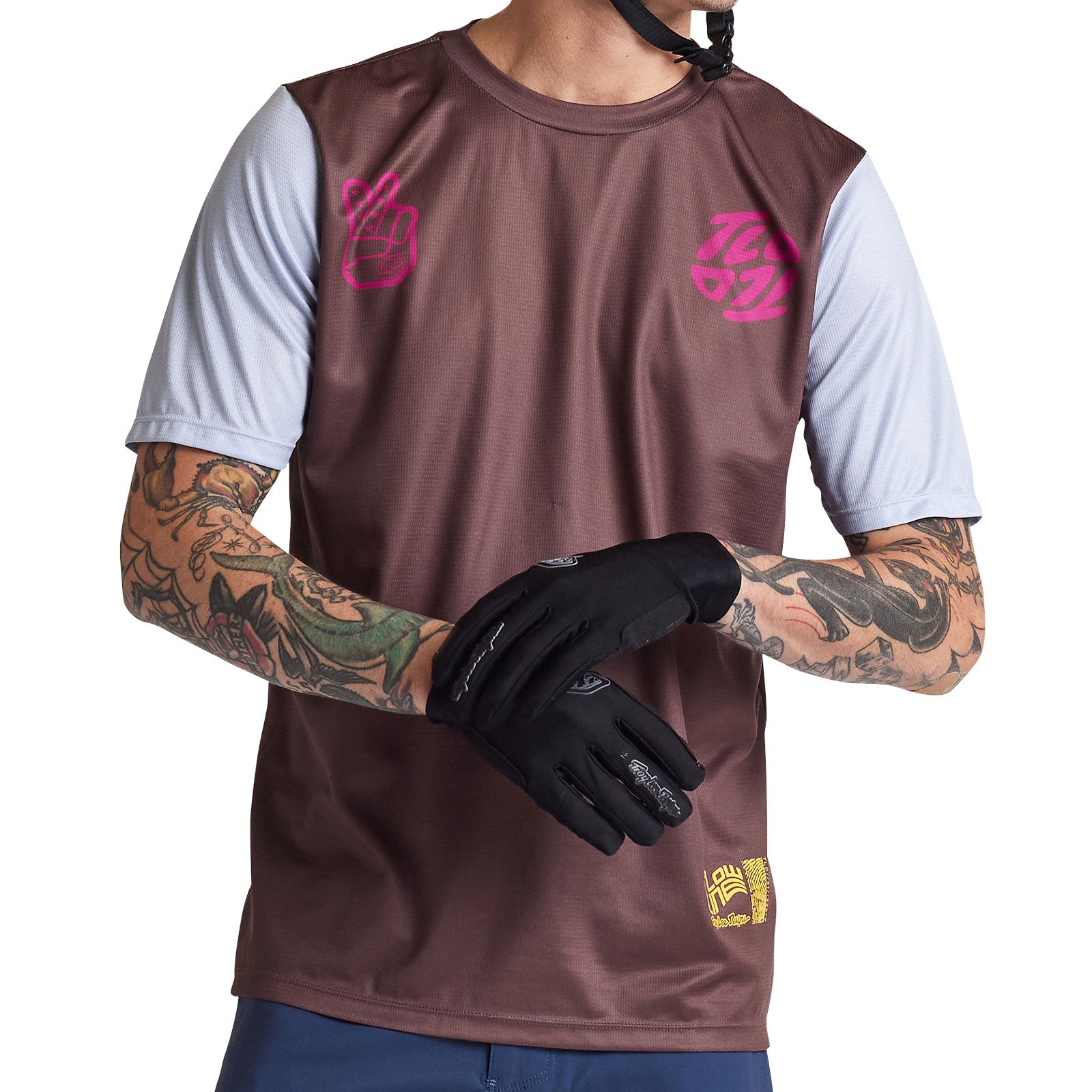 Flowline SS Jersey Flipped Chocolate - Image 7