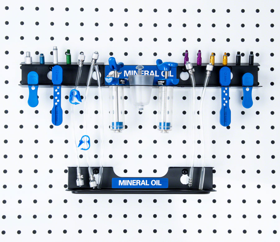 Park Tool JH-4 Wall-Mounted Bleed Kit Organizer - Image 3