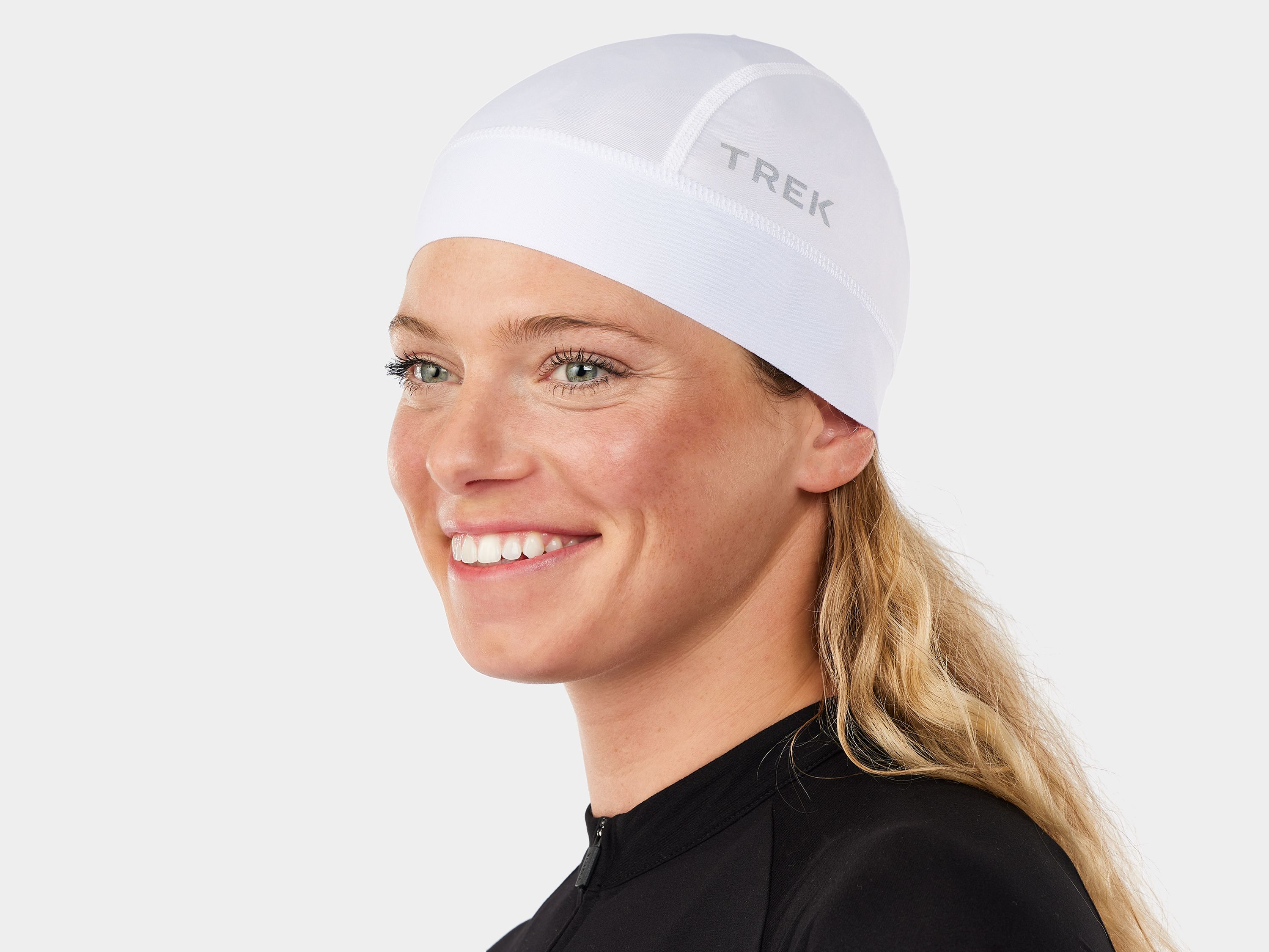 Trek UV Sunstop Skull Cap One Size White Headwear