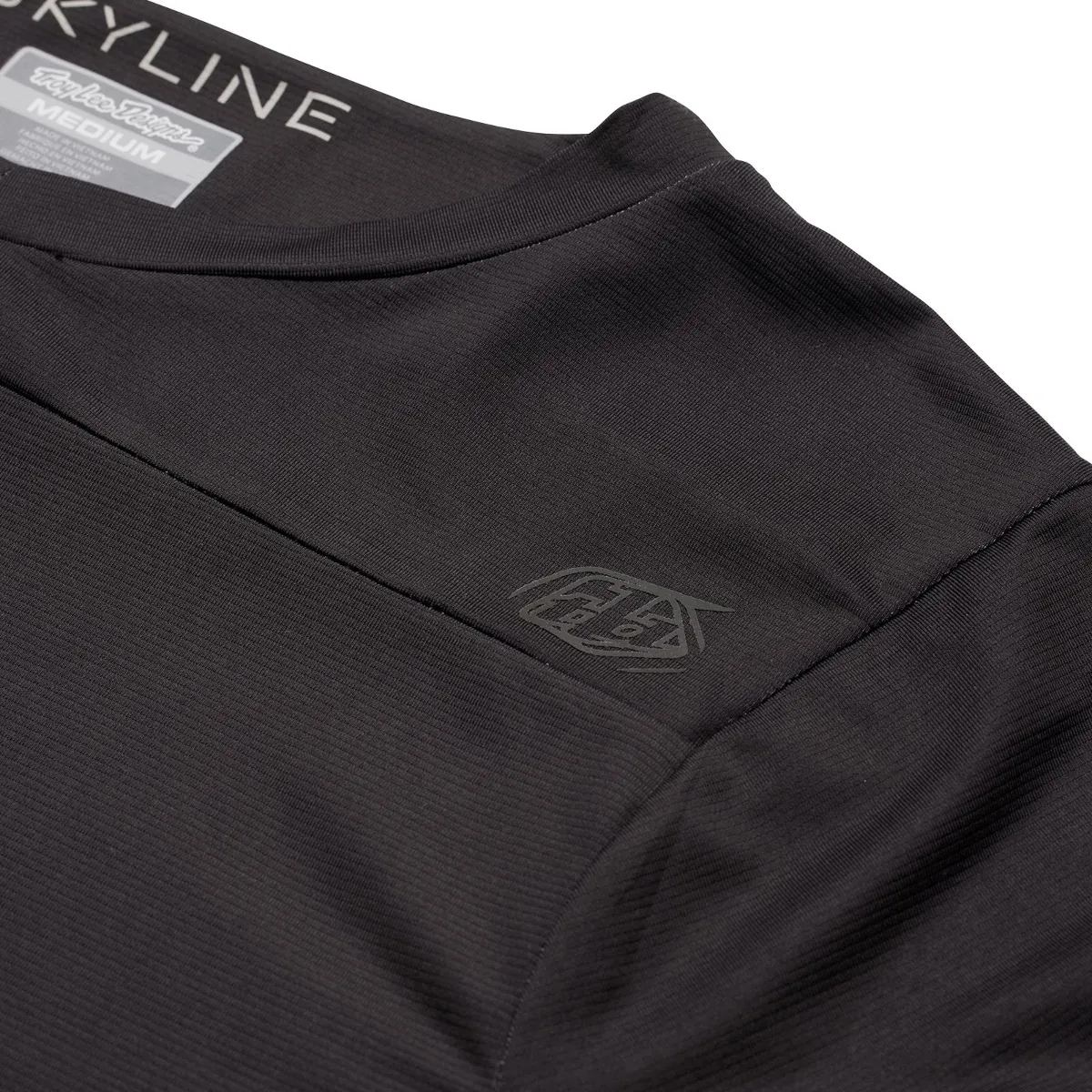Skyline Short Sleeve Jersey Mono Black - Image 2