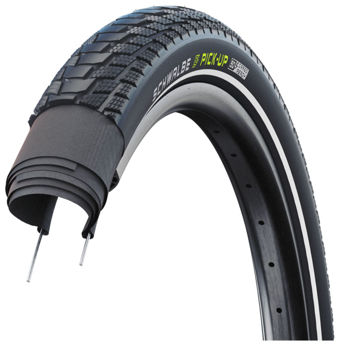 Schwalbe Pick-Up 26x2.6" Black/Reflex E50