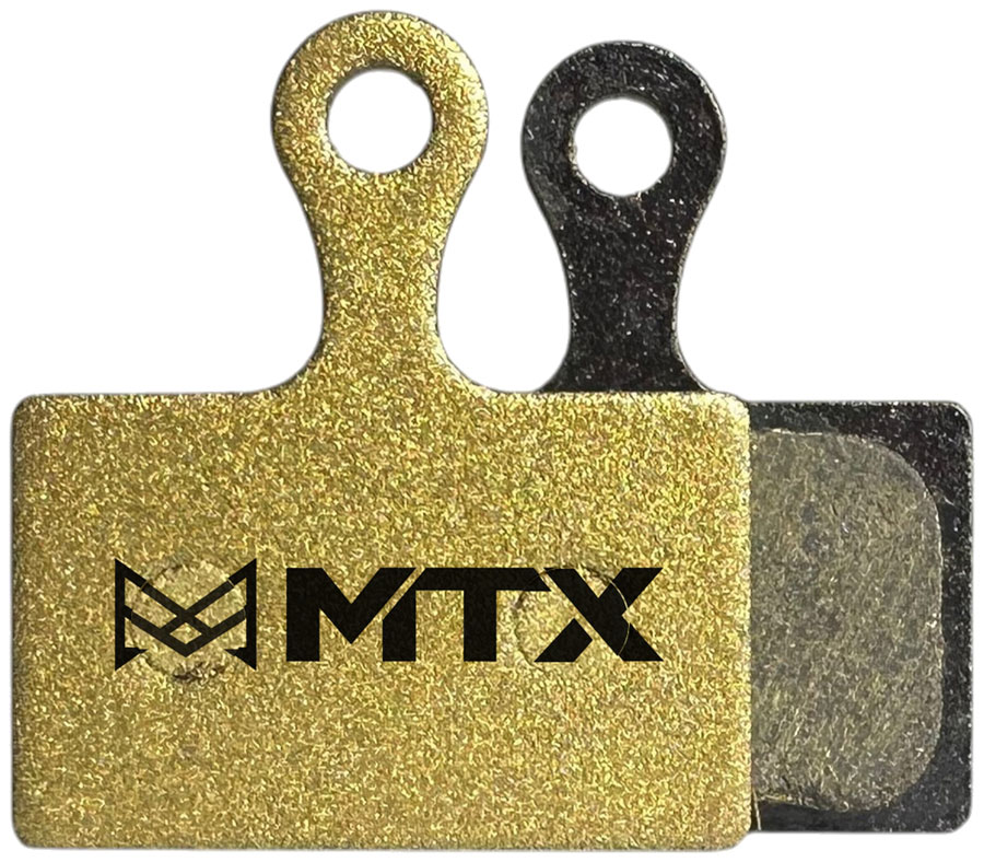 MTX Gold Label HD Disc Brake Pads - Ceramic/Kevlar Compound Shimano Road XTR 9100 / GRX / Dura-Ace Road 2-Piston Single Set