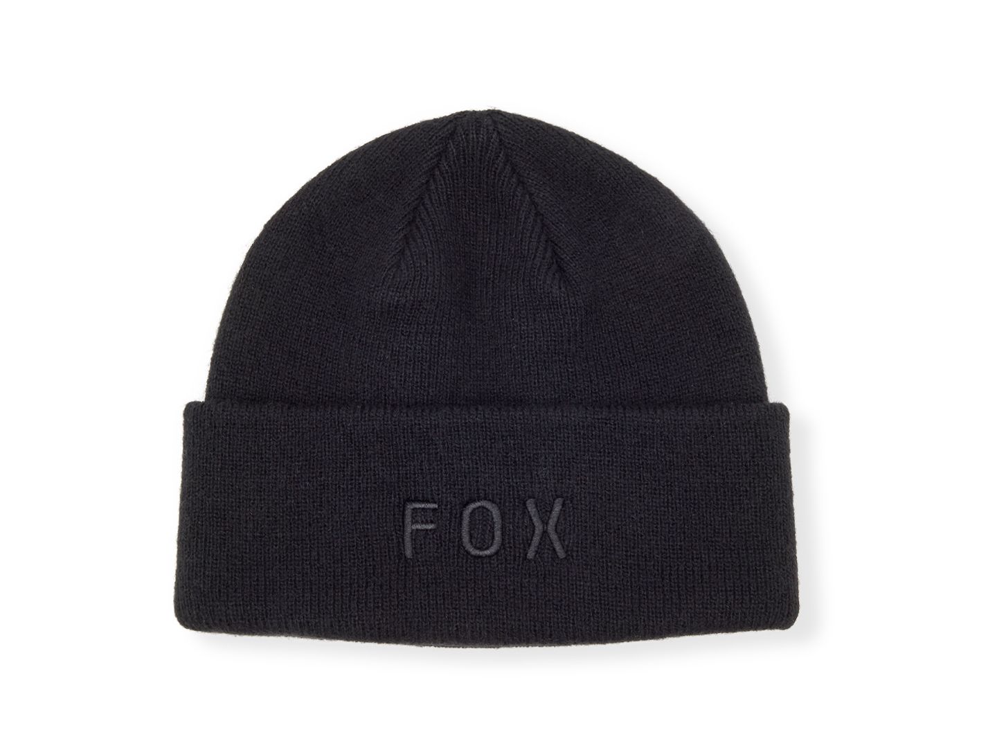 Fox Racing 25 Wordmark Beanie One Size Black Headwear